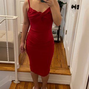 Red Cocktail Dress (Skin tight)